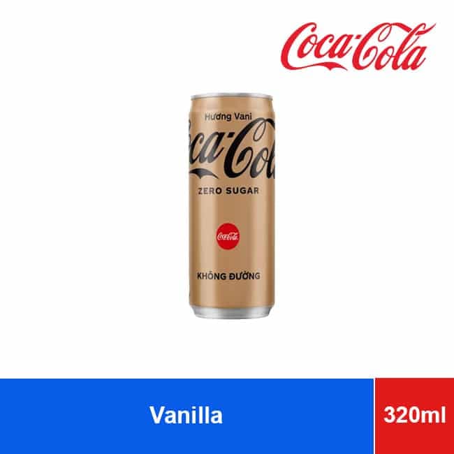 Coca Cola Vanilla Soft Drink 320ml (Zero Sugar) wholesale product