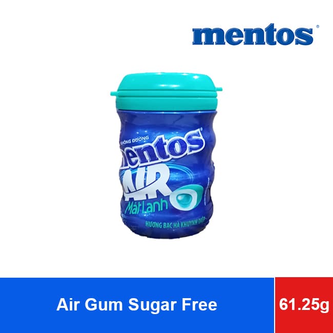 Mentos Air Gum Mint Sugar Free 61.25g wholesale product