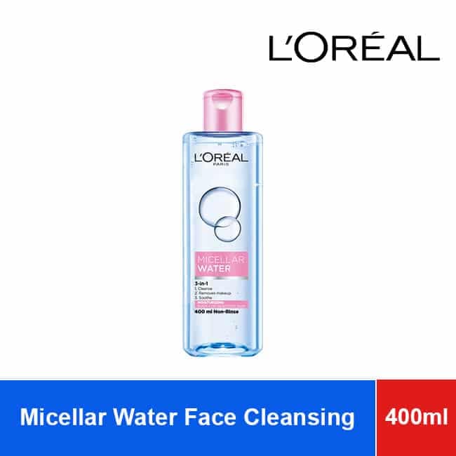 L’oreal Micellar Water Face Cleansing 400ml wholesale product
