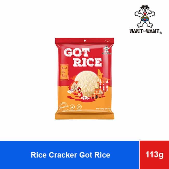 Want Want Rice Cracker Got Rice 113g wholesale product