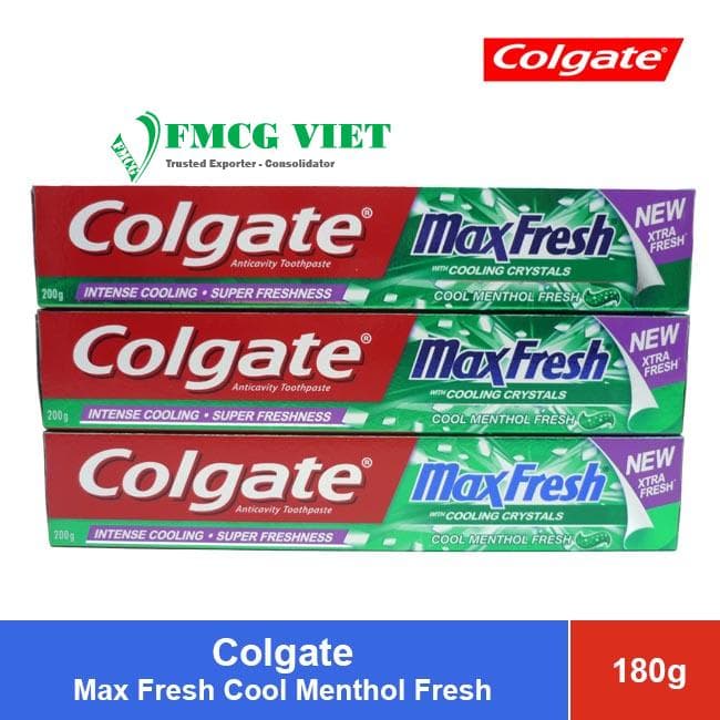Colgate Toothpaste Max Fresh Cool Menthol 180g wholesale product
