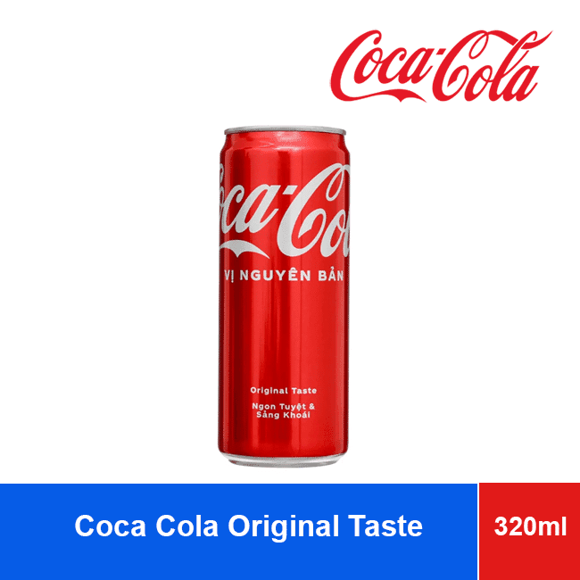 Coca Cola Soft Drink (Coke) Original Taste 320ml wholesale product