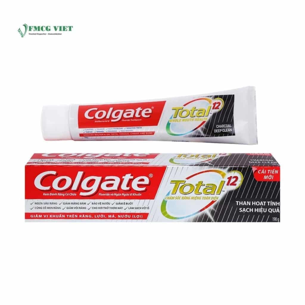 Colgate Toothpaste Charcoal Total Deep Clean 170g x 36 wholesale product