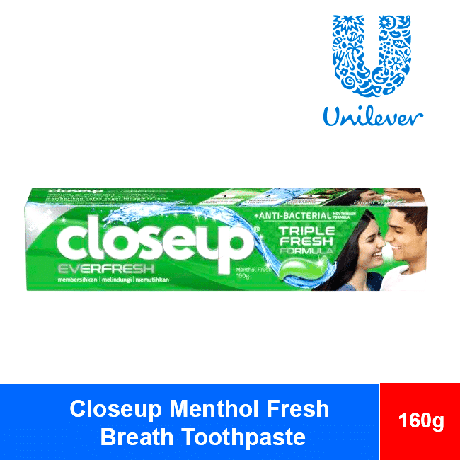 Close Up Toothpaste Deep Action Fresh Breath 160g x 60 Tubes wholesale product
