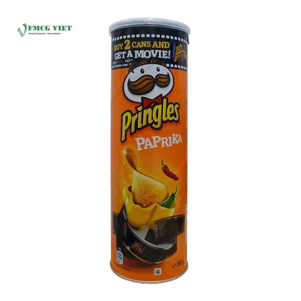 Pringles Potato Chips Tube 165g Paprika wholesale product