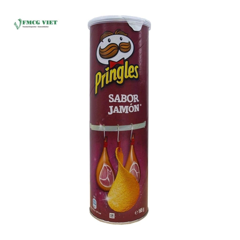 Pringles Potato Chips Tube 165g Sabor Jamon wholesale product