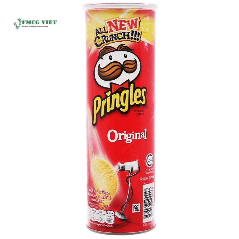 Pringles Potato Chips Tube 107g Slices Original Flavor wholesale product