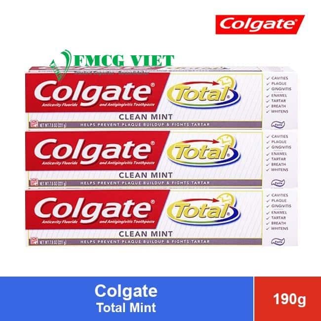 Colgate Toothpaste Total Mint 170g x 36 wholesale product