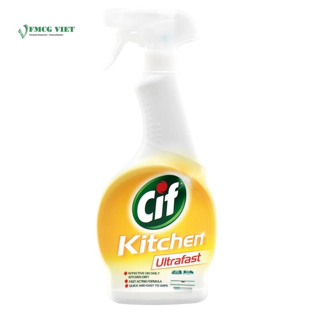Cif Surface Cleaner Spray Bottle 450ml Ultrafast Kitchen wholesale product