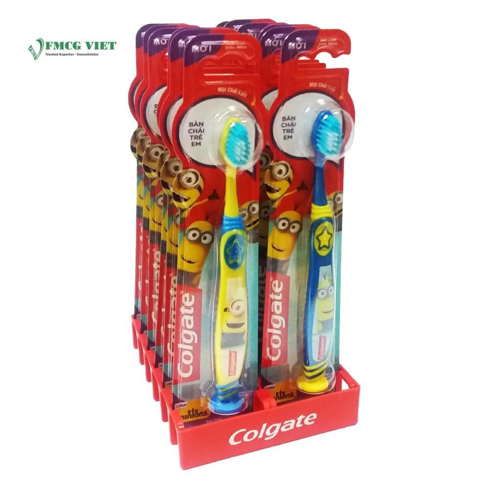 Colgate Toothbrush Tray x12 Minion For Kid wholesale product