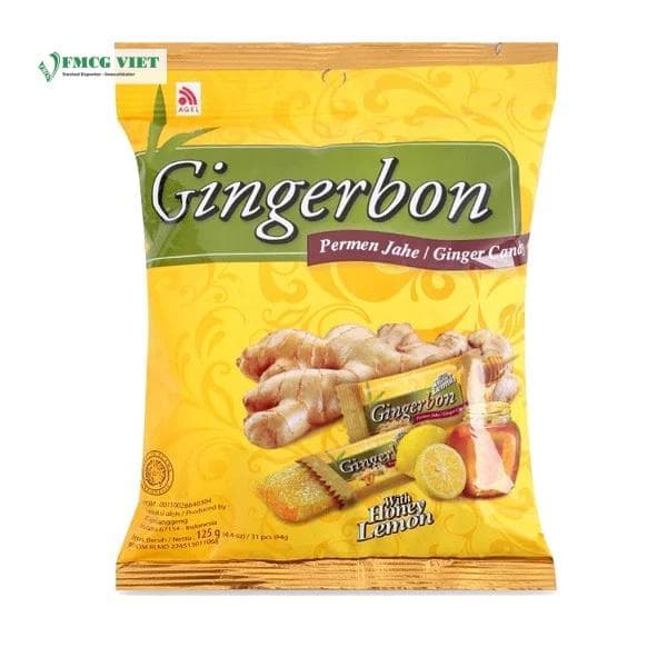 Gingerbon Chewy Candy Bag 125g Ginger wholesale product