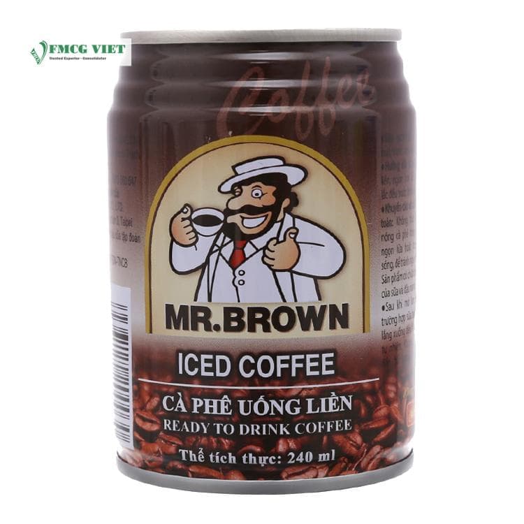 Mr Brown RTD Coffee Can 240ml Iced Coffee wholesale product