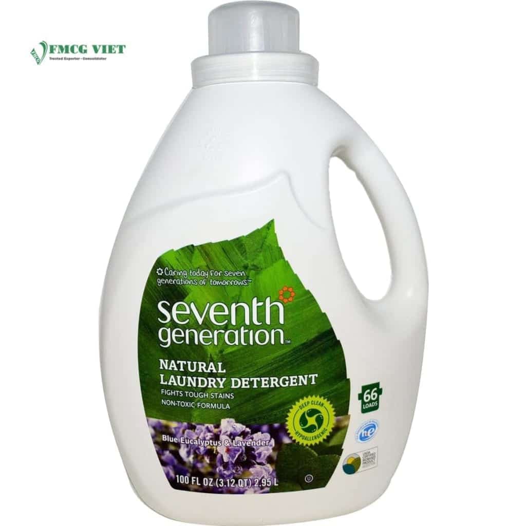 Seventh Generation Detergent Liquid Bottle 100oz Blue Eucalyptus & Lavender wholesale product