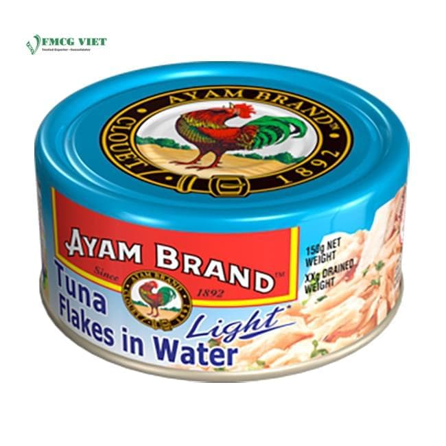 Ayam Canned Food 150g Tuna Fish Flakes in Water wholesale product