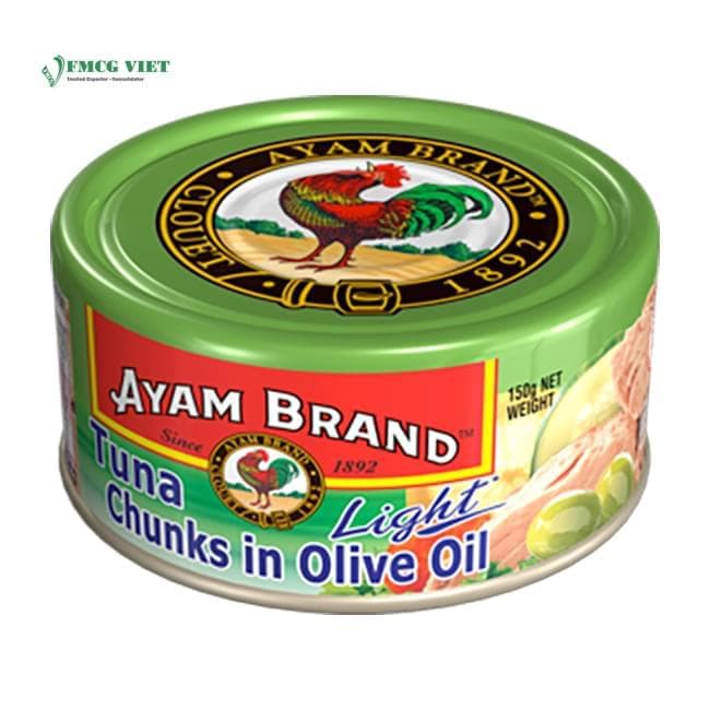 Ayam Canned Food 150g Tuna Fish Olive Oil Dip Delicious wholesale product