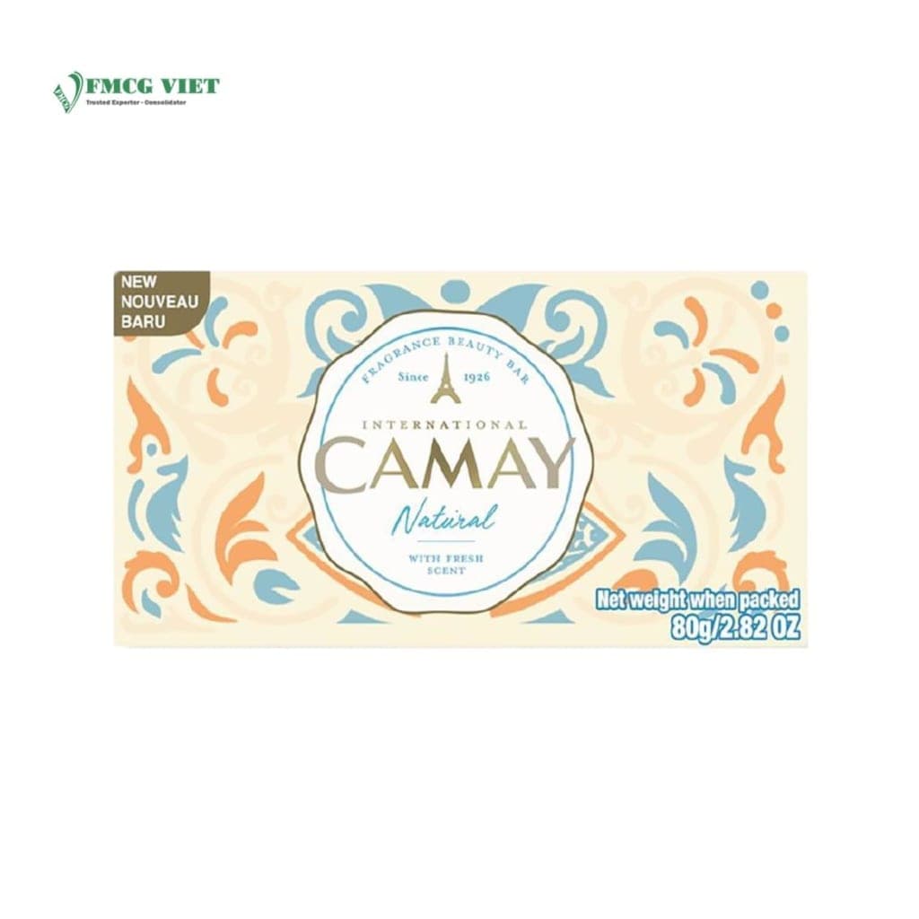 Camay Body Wash Bar Soap 80g Natural Fresh Scent wholesale product