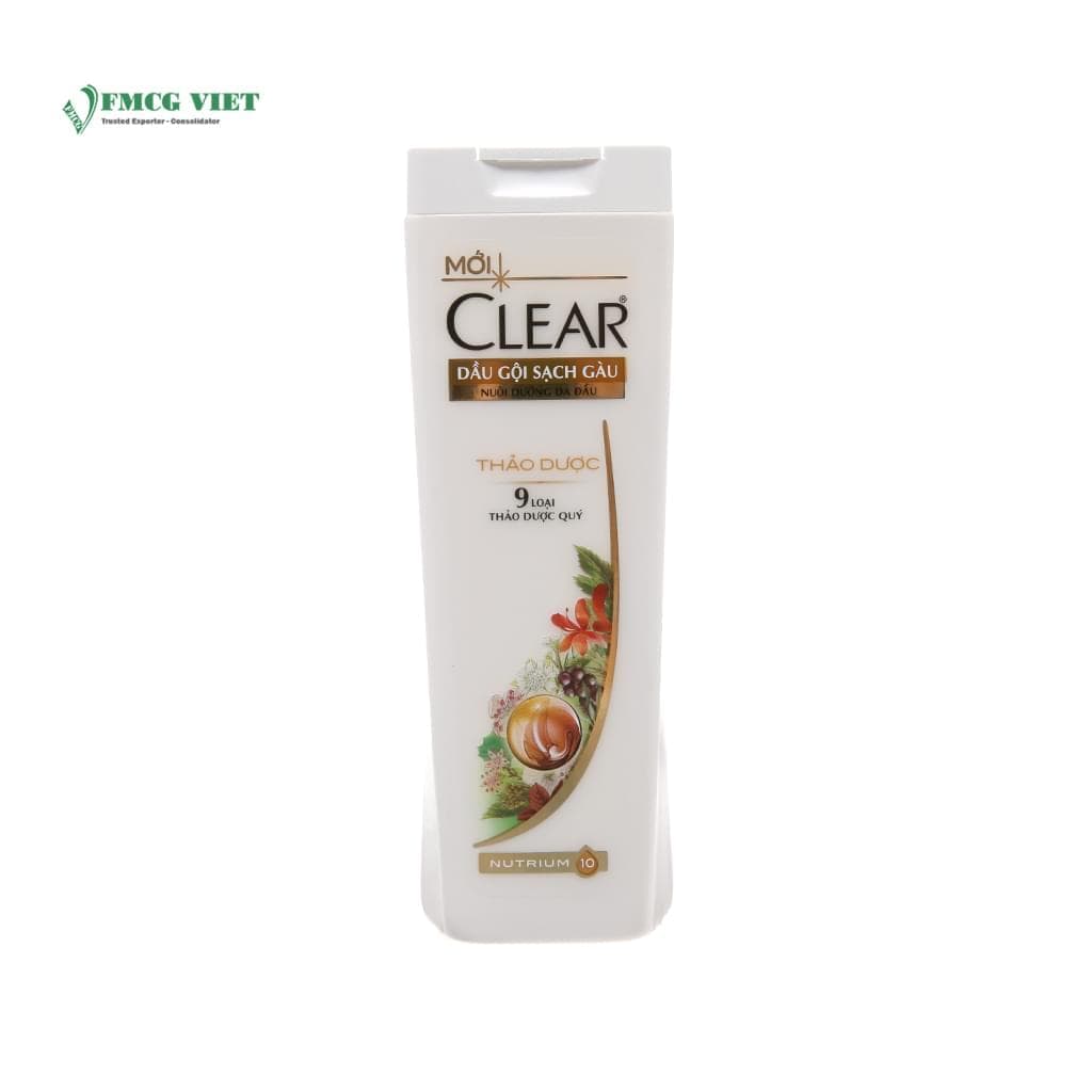 Clear Shampoo Bottle 180ml Herbal wholesale product