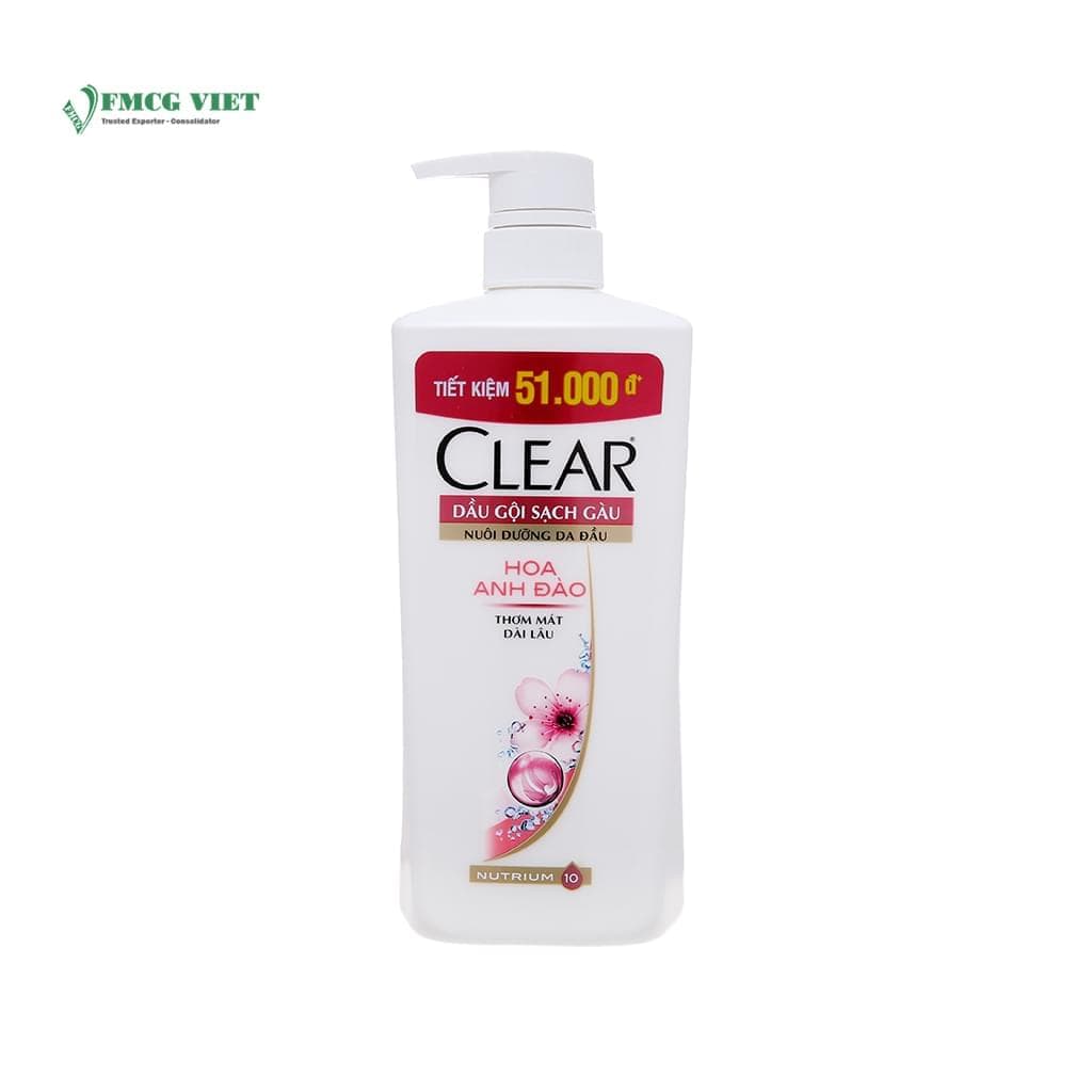 Clear Shampoo Bottle 631ml Anti Dundruff Sakura wholesale product