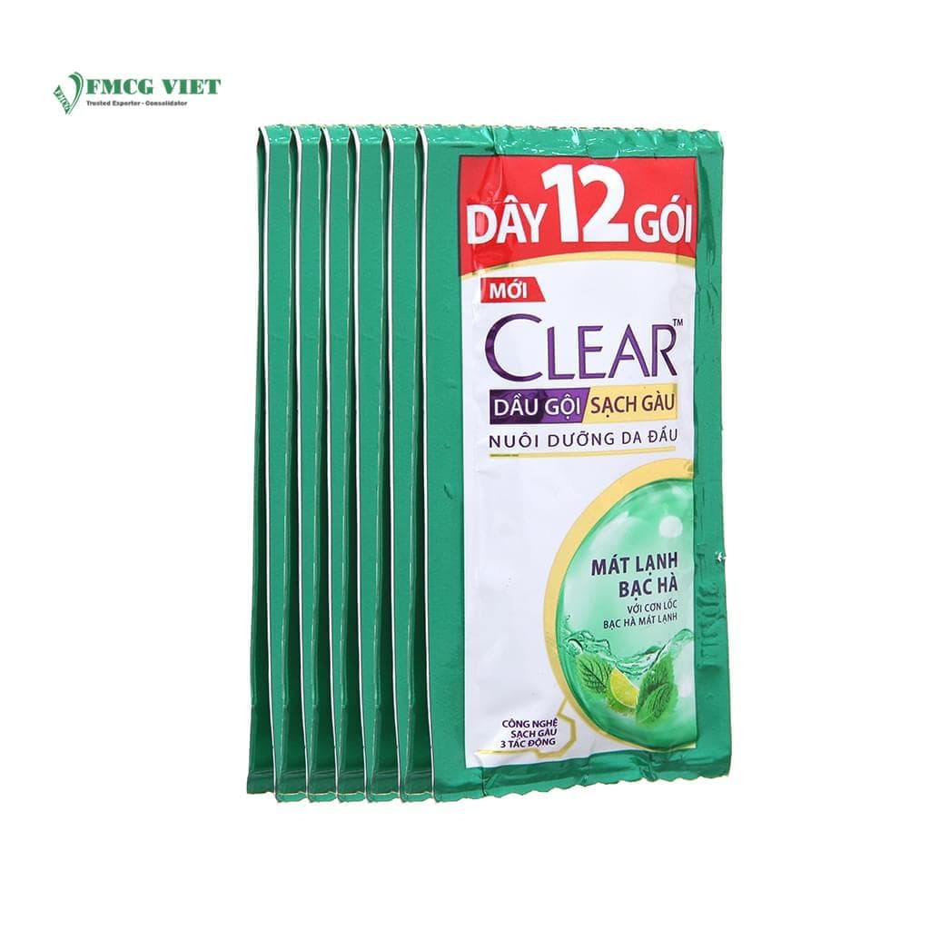 Clear Shampoo Sachet 5.8ml Peppermint Ice wholesale product