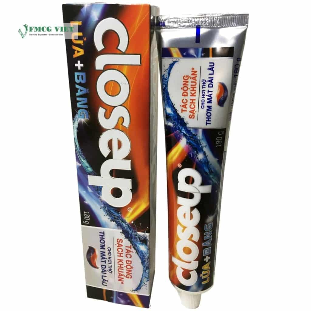 Close Up Toothpaste 180g Fire & Freeze Anti Bacterial Action for Long Lasting Cool Sensation wholesale product