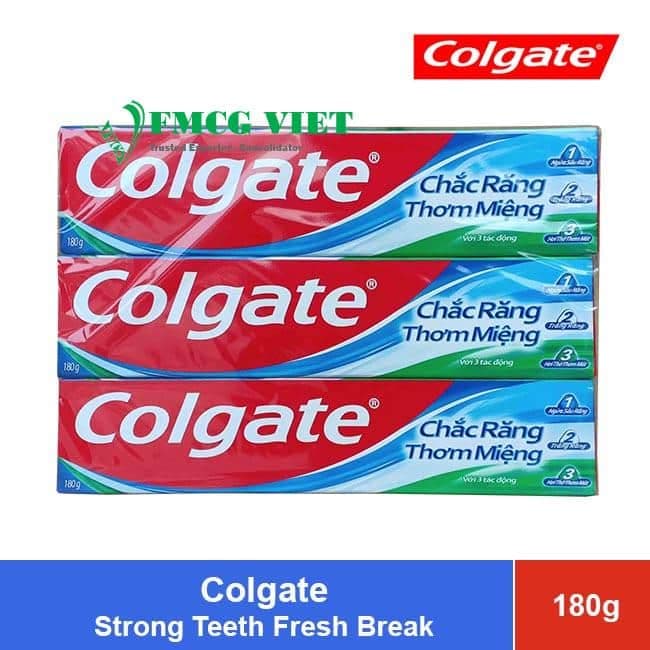 Colgate Toothpaste Strong Teeth Fresh Breath 180g wholesale product