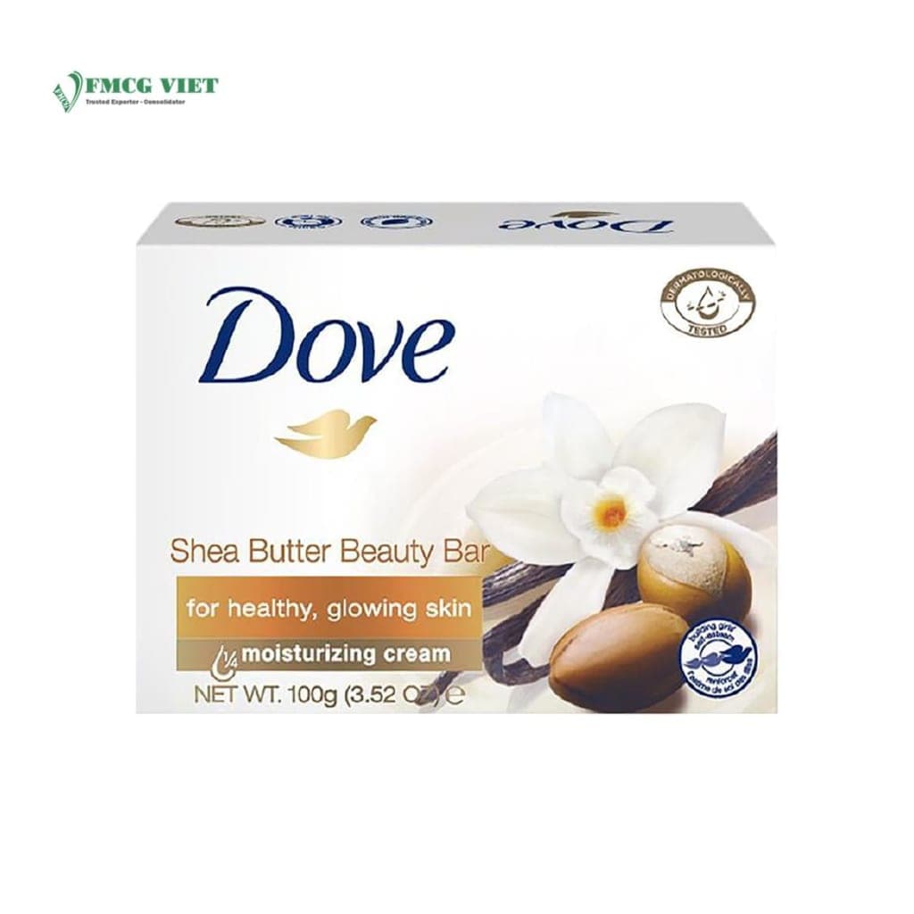 Dove Body Wash Bar Soap Box 100g Shea Butter Beauty For Healthy Glowing Skin wholesale product