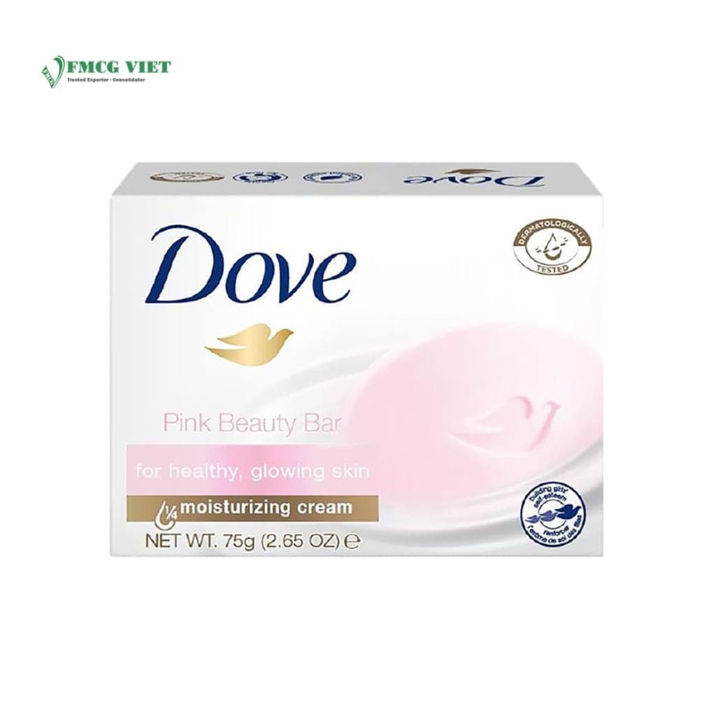 Dove Body Wash Bar Soap Box 75g Pink Beauty For Healthy Glowing Skin wholesale product
