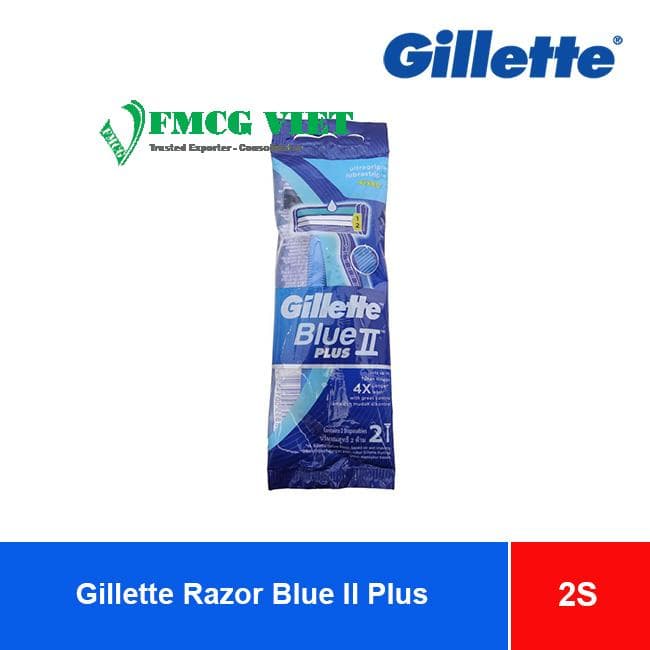 Gillette Blue II Plus Razor Pack 2’S x12 x 20 wholesale product
