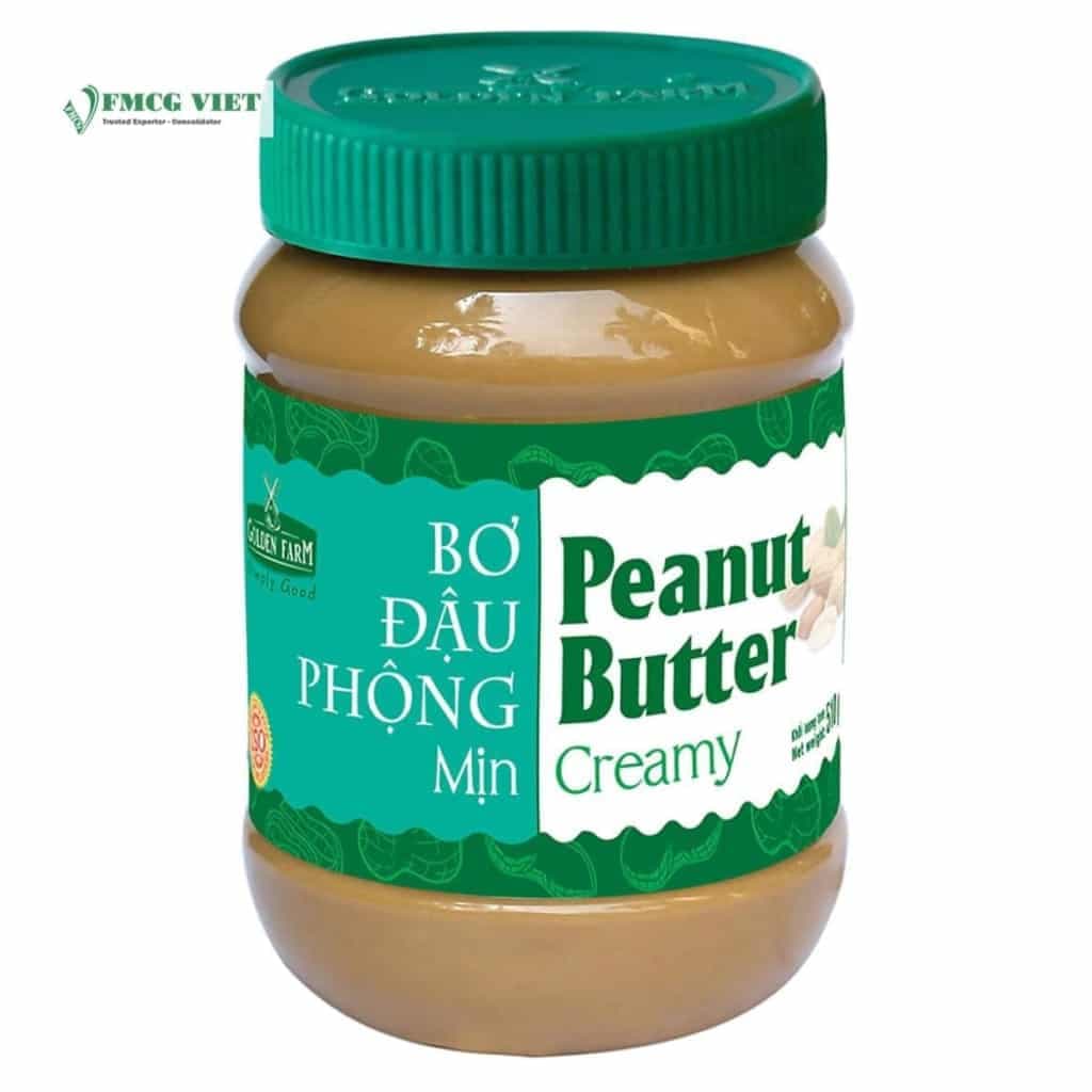 Golden Farm Peanut Butter Jar 510g Smooth Creamy wholesale product