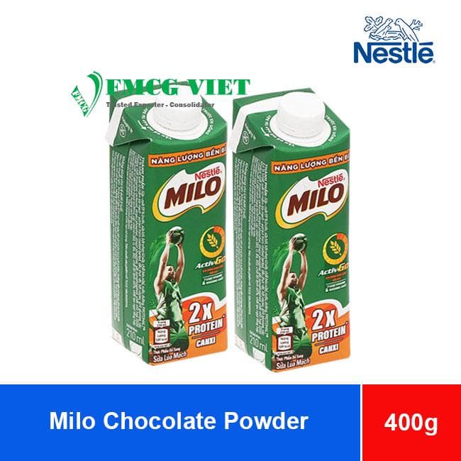 Milo UHT Chocolate Milk Ready To Drink 210ml x 24 Jars wholesale product