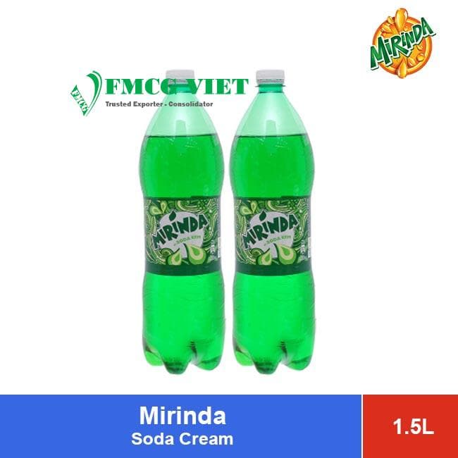 Mirinda Soda Cream Soft Drink Bottle 1.5L x 12 Bottles wholesale product