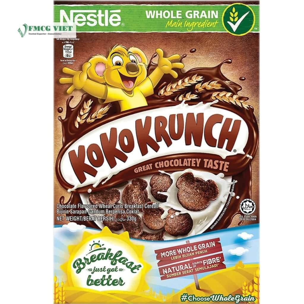 Nestle KoKo Krunch Breakfast Cereal Box 330g wholesale product