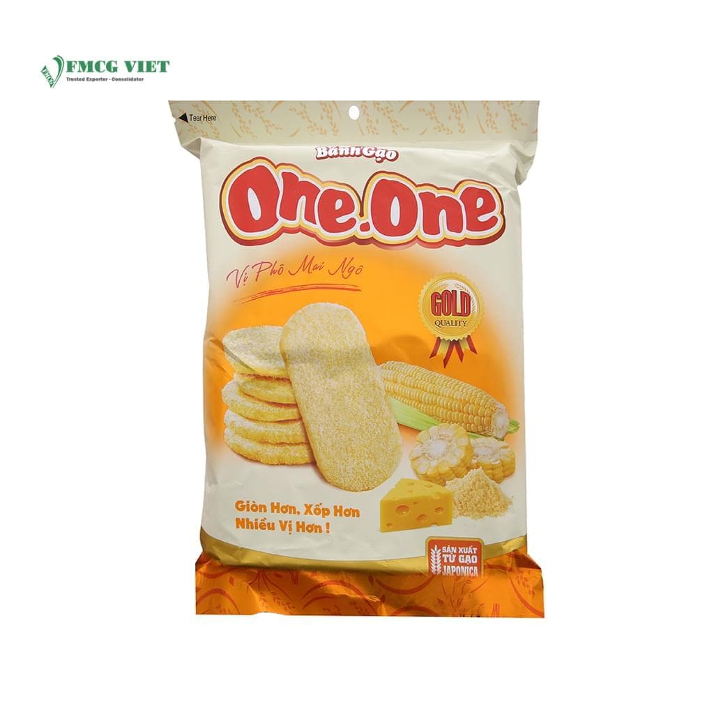 One One Rice Cracker Bag 118g Corn Cheese Flavour wholesale product