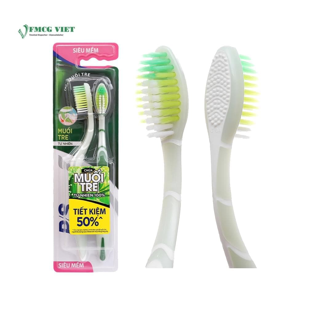 P/S Toothbrush Bamboo Salt Ultra Soft Pack 2 wholesale product