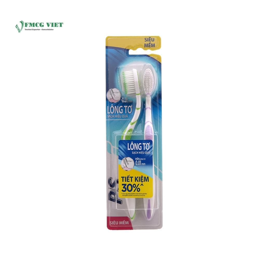 P/S Toothbrush Downy Clean Pack 2 wholesale product