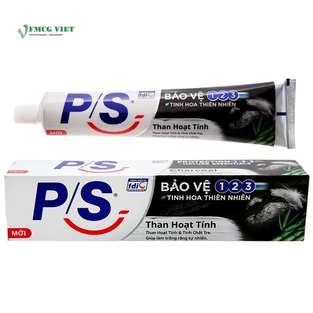 P/S Toothpaste 180g Protect 123 Charcoal & Bamboo wholesale product