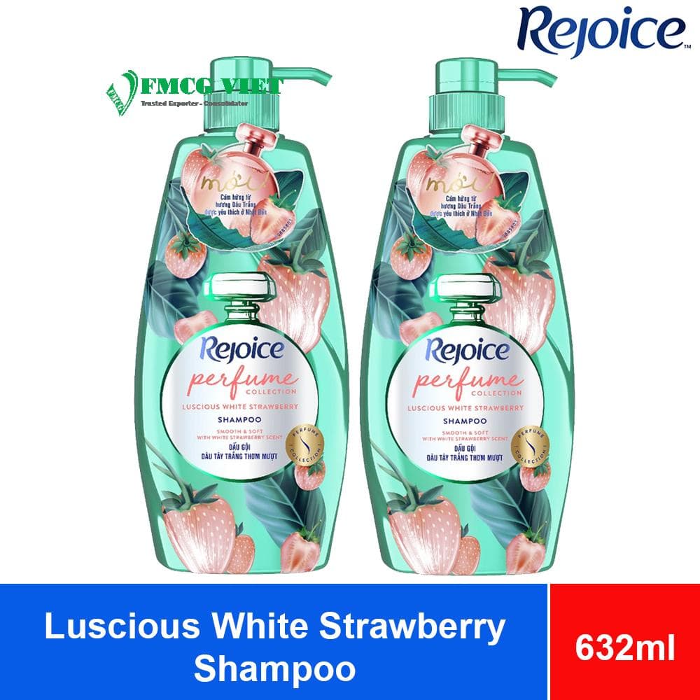 Rejoice Perfume Shampoo Luscious White Strawberry 632ml x12 Tubes wholesale product