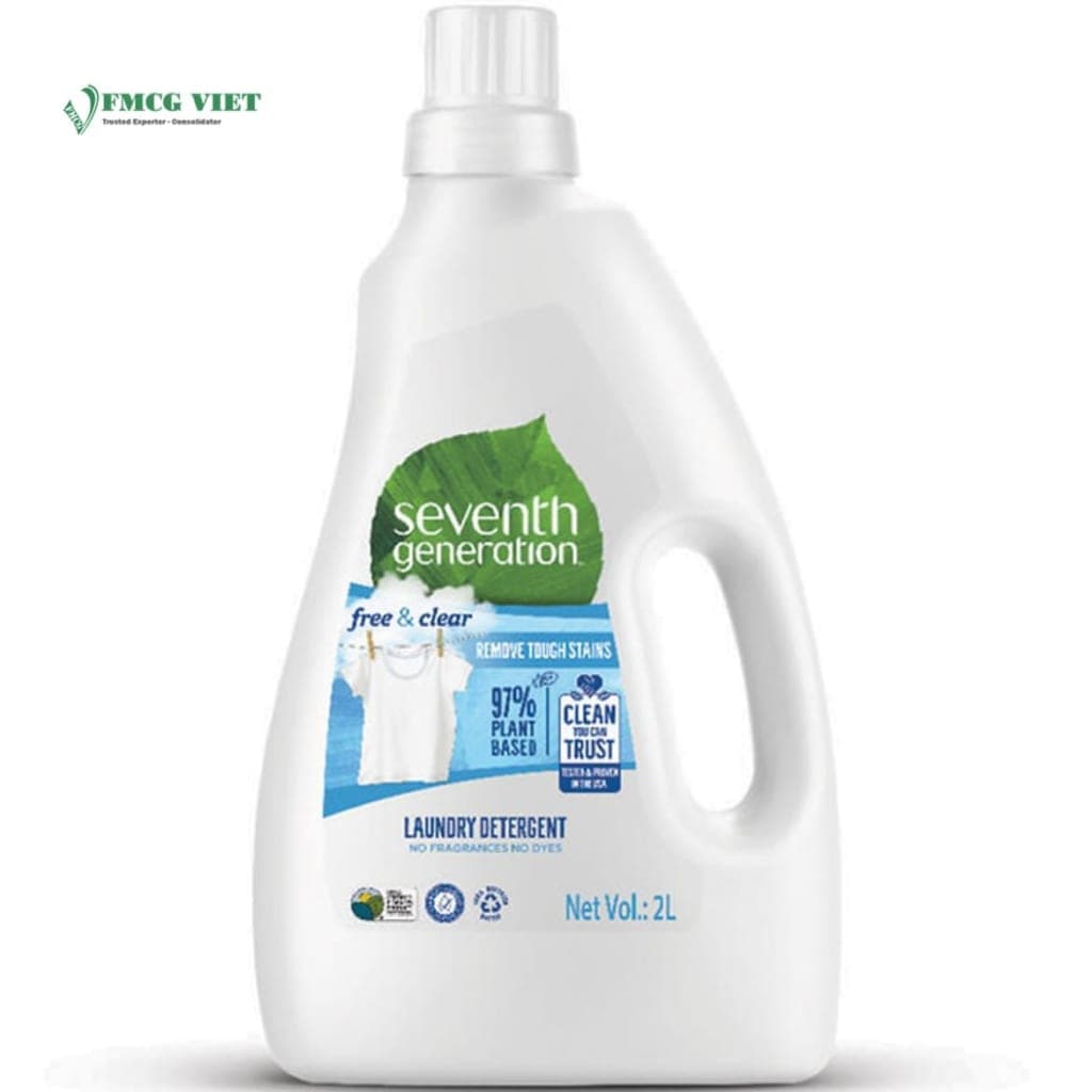 Seventh Generation Detergent Liquid Bottle 2L Blue wholesale product