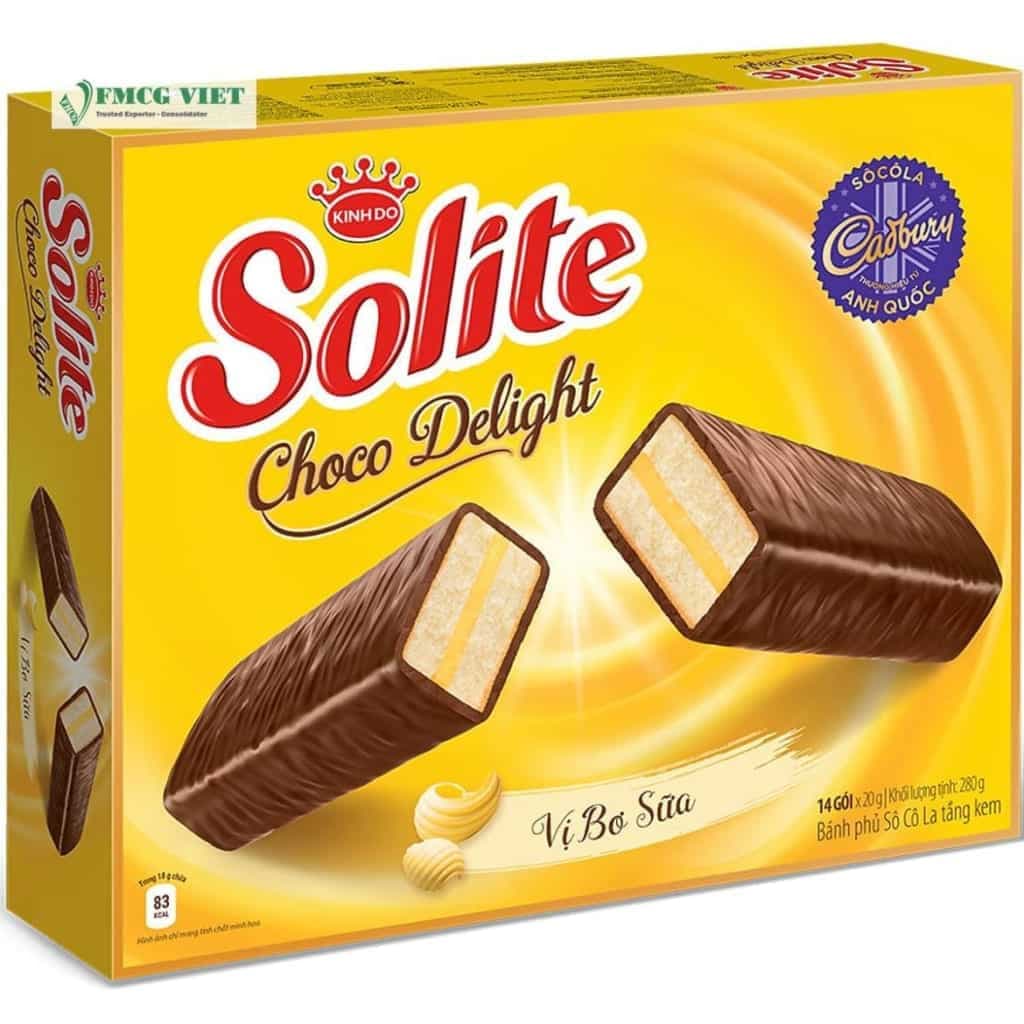 Solite Cake Box 140g Choco Delight Pie Butter x14 wholesale product