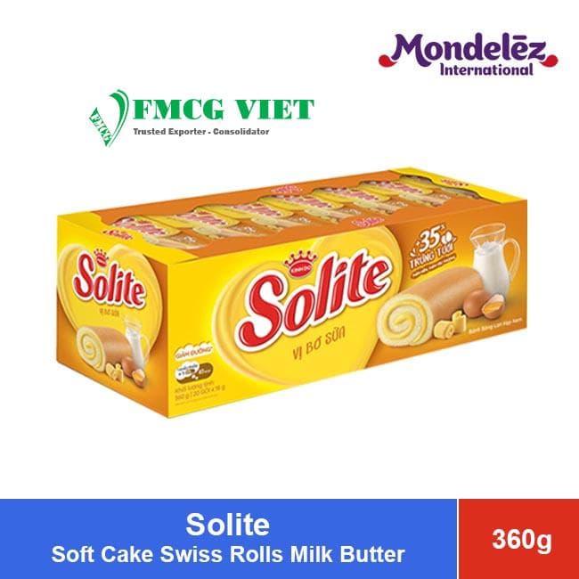 Wholesale Solite Rollcake Butter Milk 360g x 12 Trays wholesale product