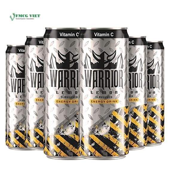 Warrior Energy Drink Sleek Can 240ml x24 Gold wholesale product