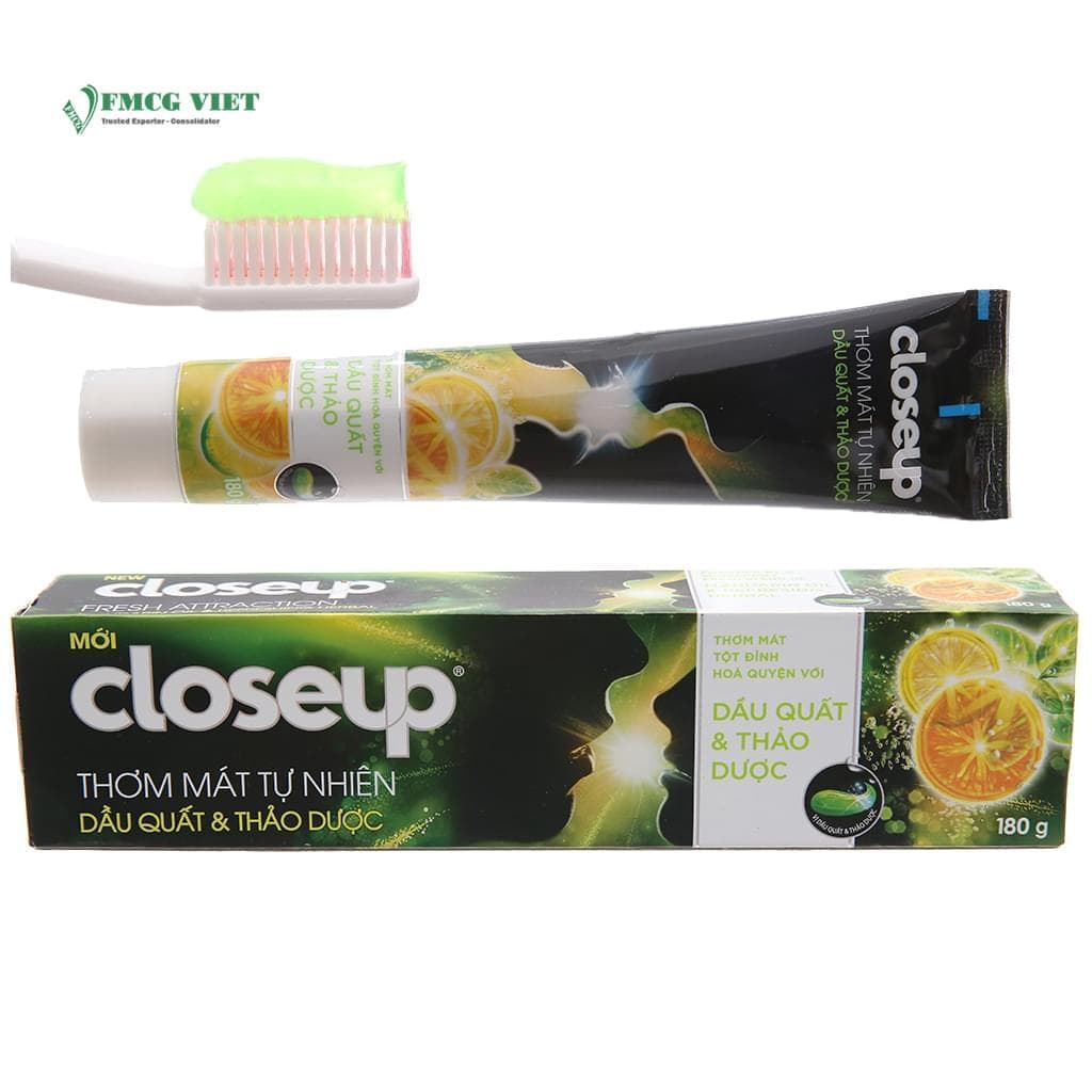Close Up Toothpaste 180g Mandarin Oil & Herbal wholesale product