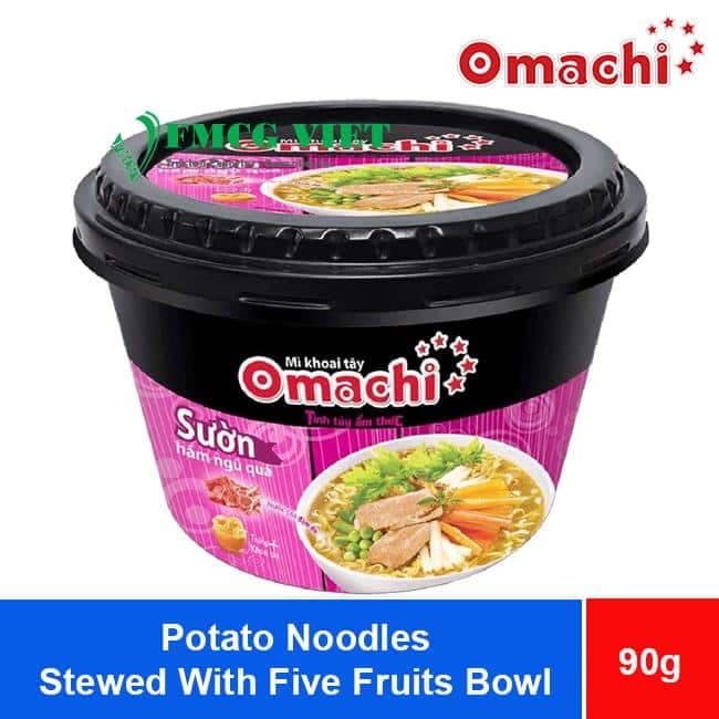 Omachi Potato Noodles Stewed With Five Fruits 90gx12 Bowls wholesale product