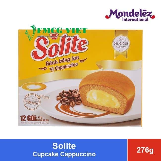 Solite Cupcake Cappuccino Flavour 276g x 10 Boxes wholesale product