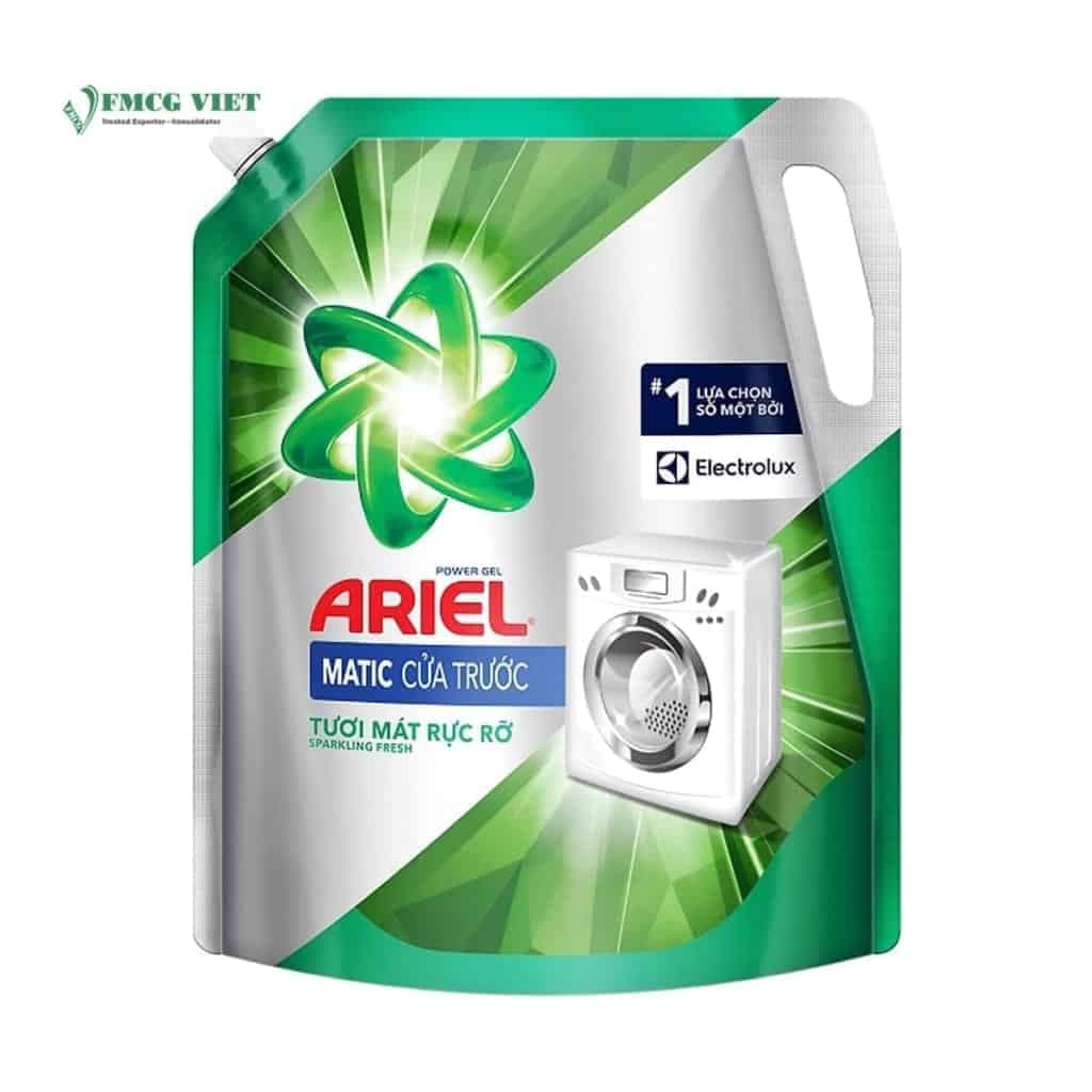 Ariel Matic Detergent Liquid Pouch 2.4kg Front Load Sparkling Fresh wholesale product