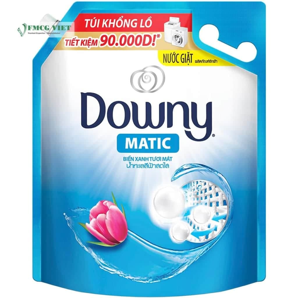 Downy Matic Detergent Liquid Pouch 3.1L Blue Ocean wholesale product
