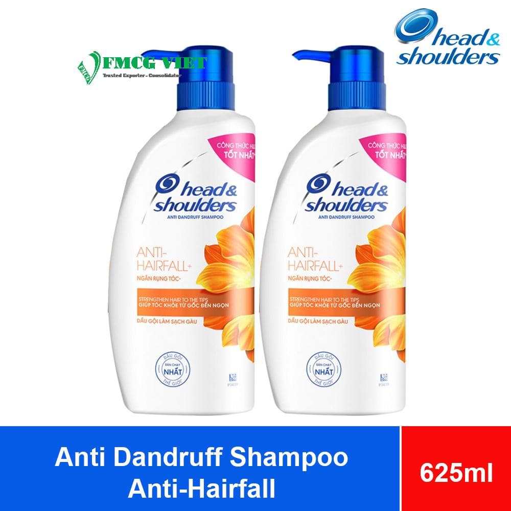 Head & Shoulders Anti Dandruff Shampoo Anti-Hairfall 625ml x 6 Bottles wholesale product