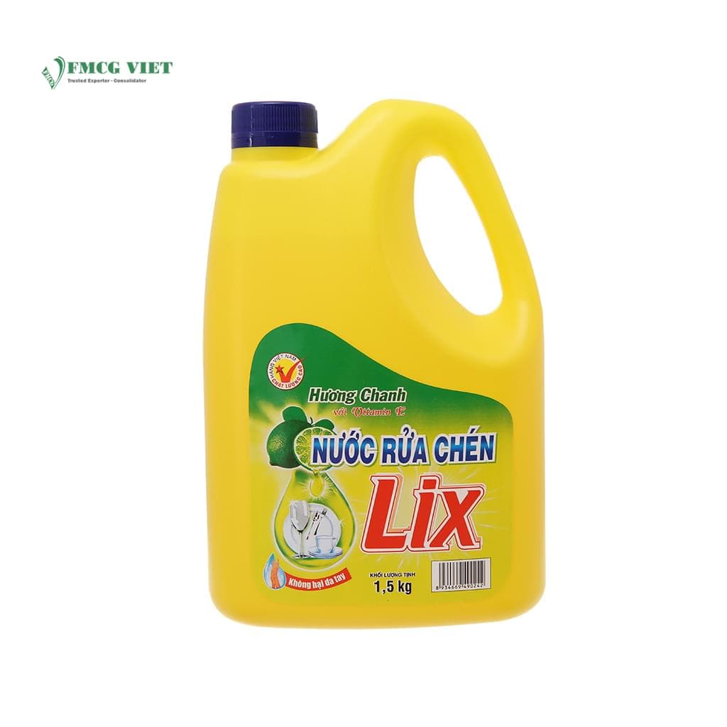 LIX Dishwashing Bottle 1.5Kg Concentrate Lemon wholesale product