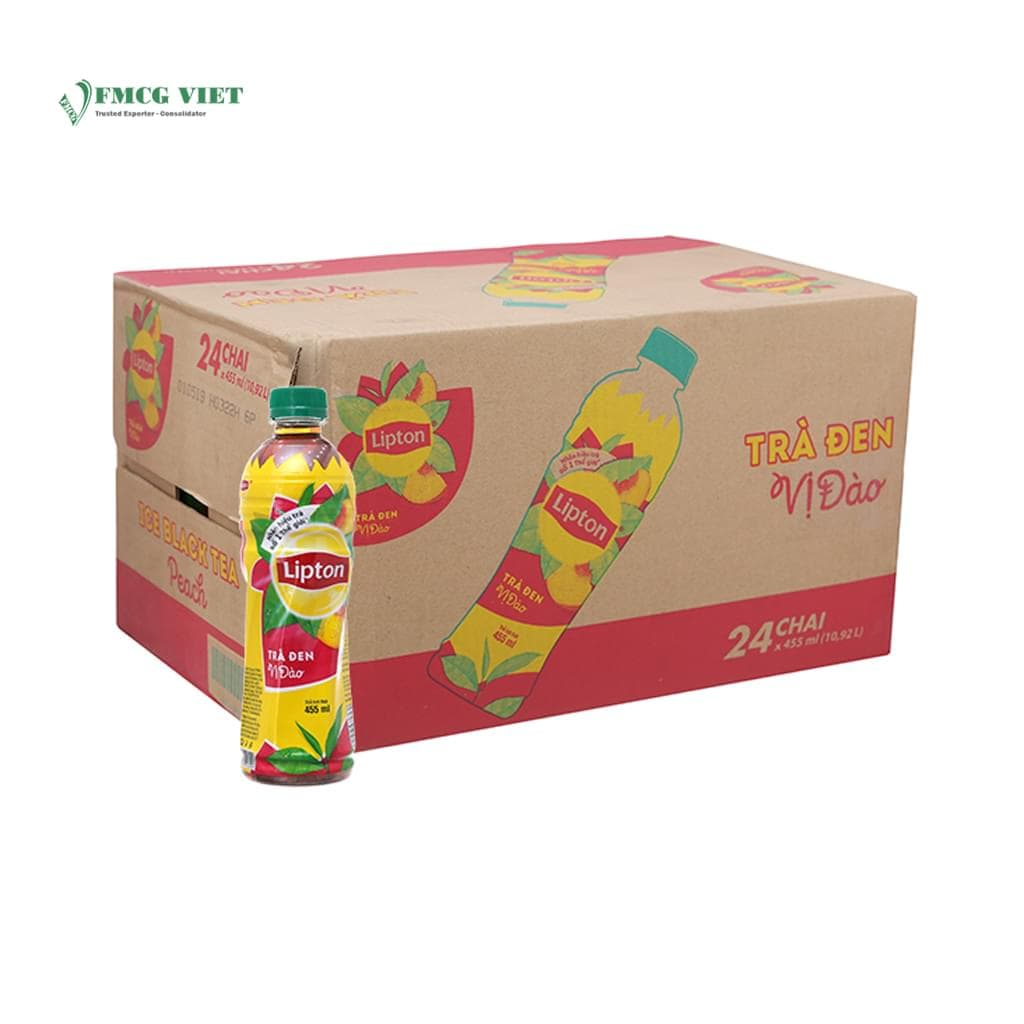 Lipton RTD Tea Bottle 455ml x6 Black Tea Lemon Flavour wholesale product
