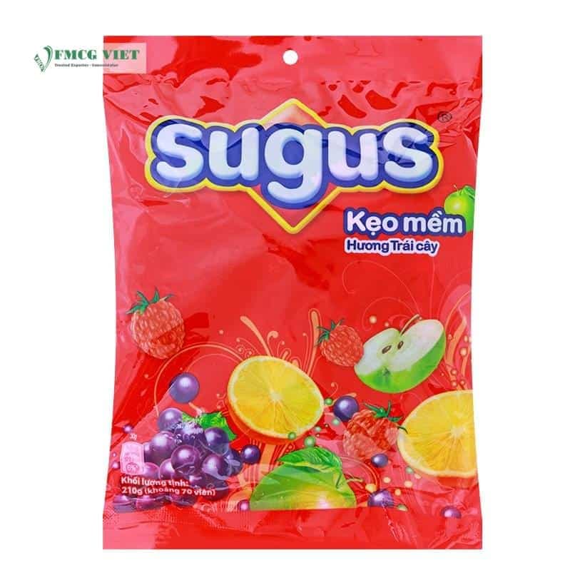 Sugus Chewy Candy Bag 333g Juice Mix wholesale product